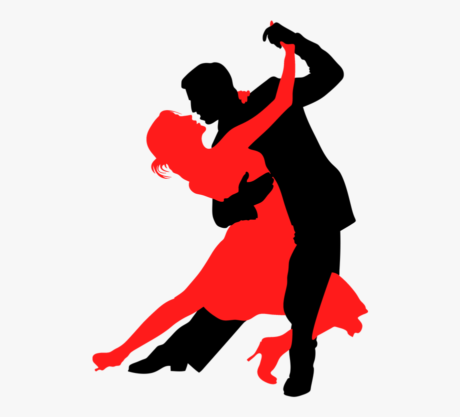Dance Clipart First Dance - Man And Woman Dancing , Transparent 