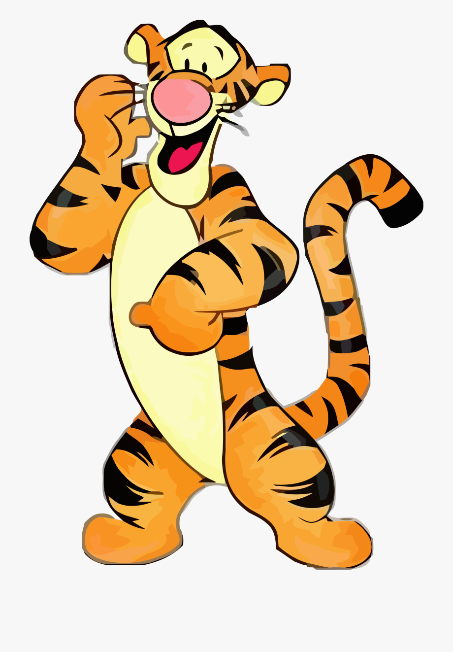 Clip Arts Related To : tigger winnie the pooh drawings. view all tigger-cli...