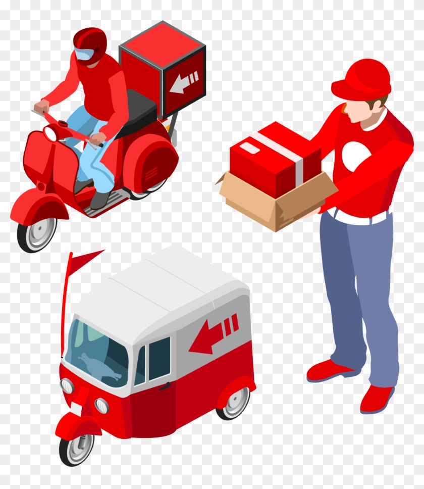 courier clipart