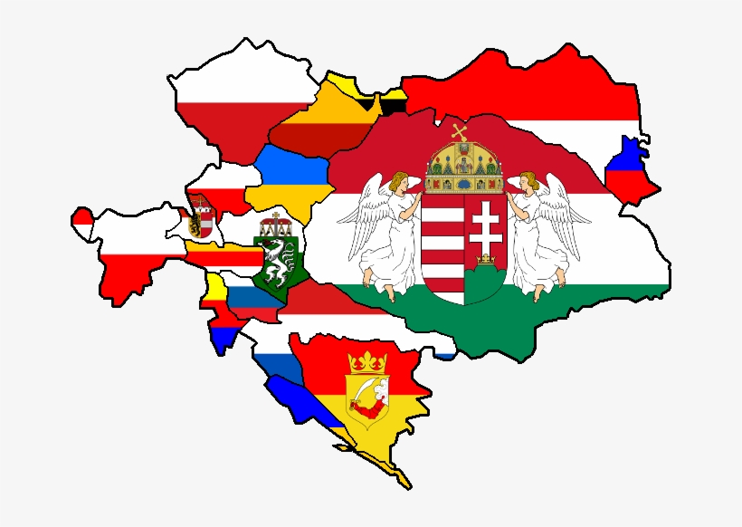 Austria-hungary Empire Regional Flags - If Germany And Austria 