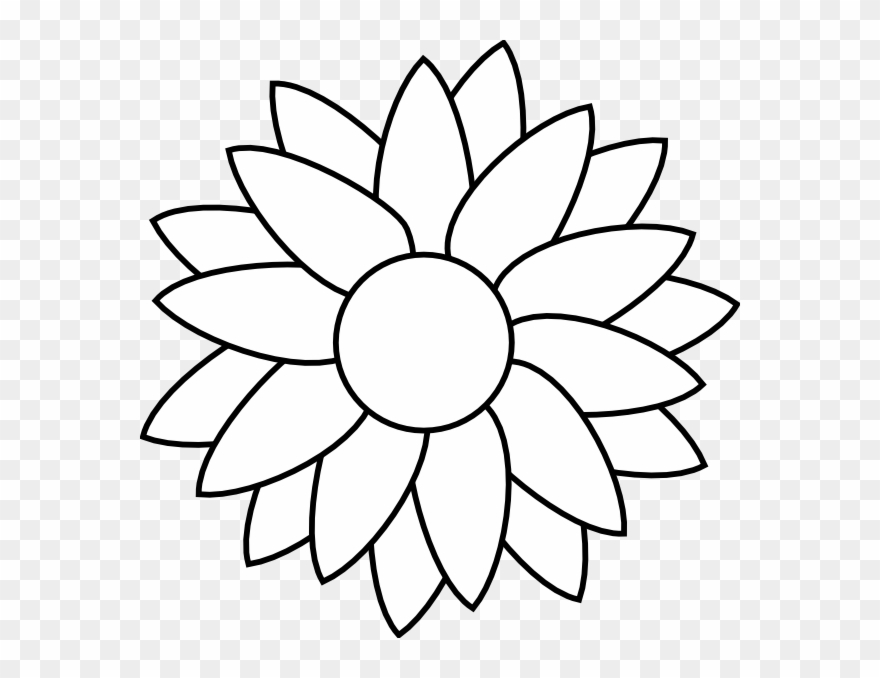 Flower Free Rhinestone Template Downloads - Sunflower Flower 