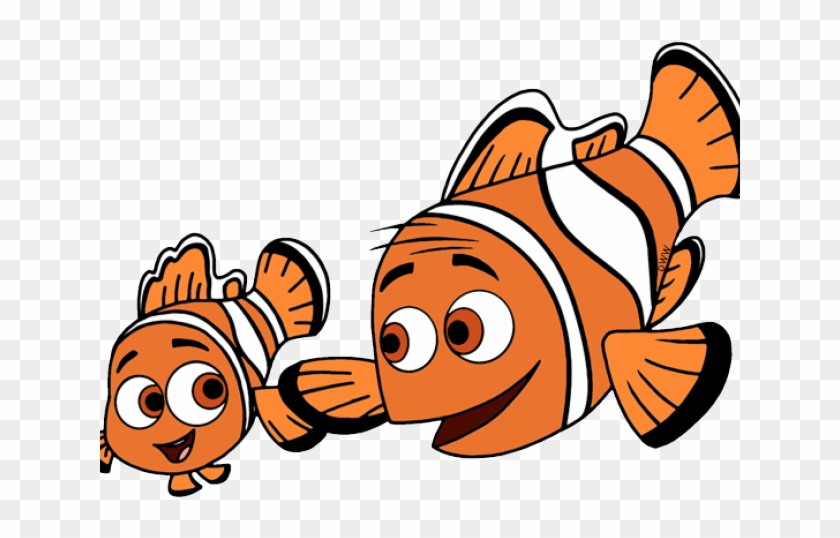 Nemo Marlin Cliparts - Marlin And Nemo, HD Png Download 