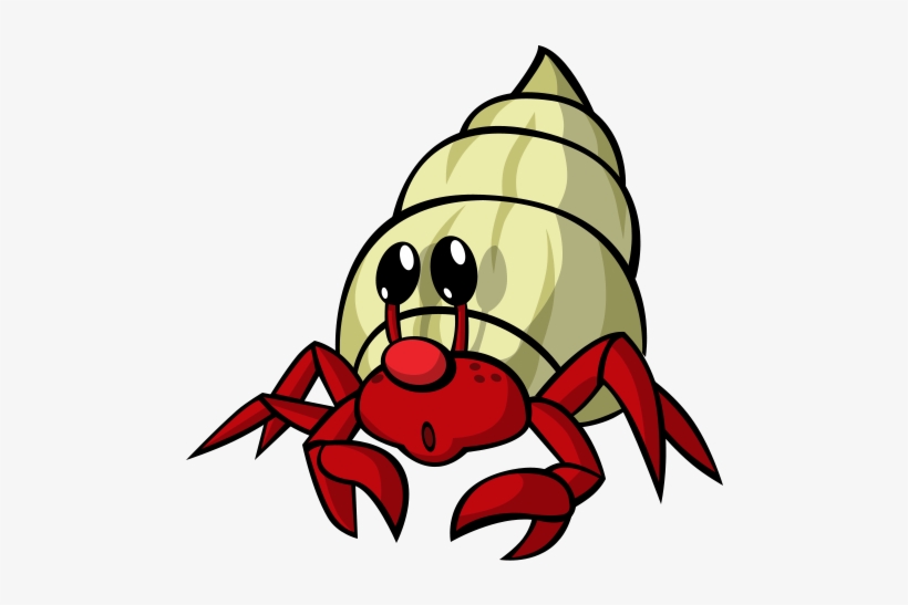 hermit crab cartoon transparent - Clip Art Library