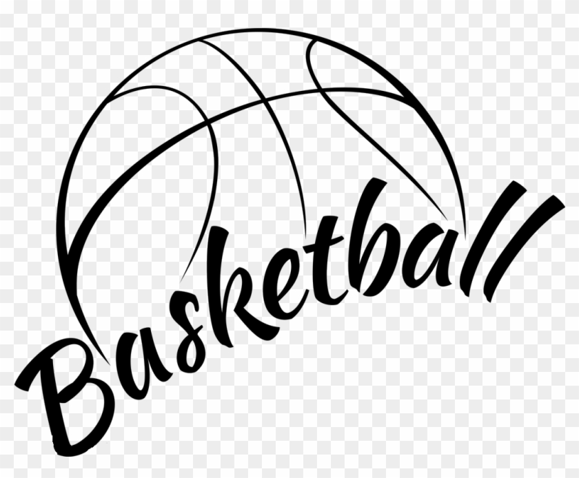 Basketball Black And White Clipart - Black And White Basketball 