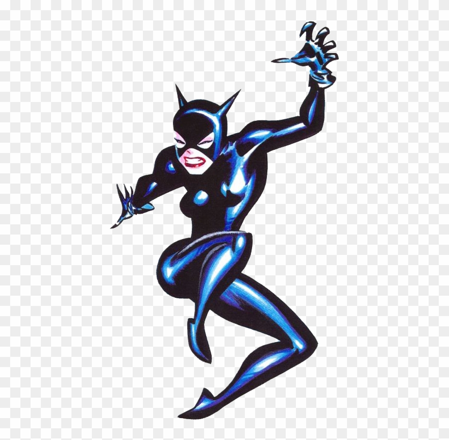 Catwoman Png Transparent Images - Bruce Timm Catwoman Clipart 