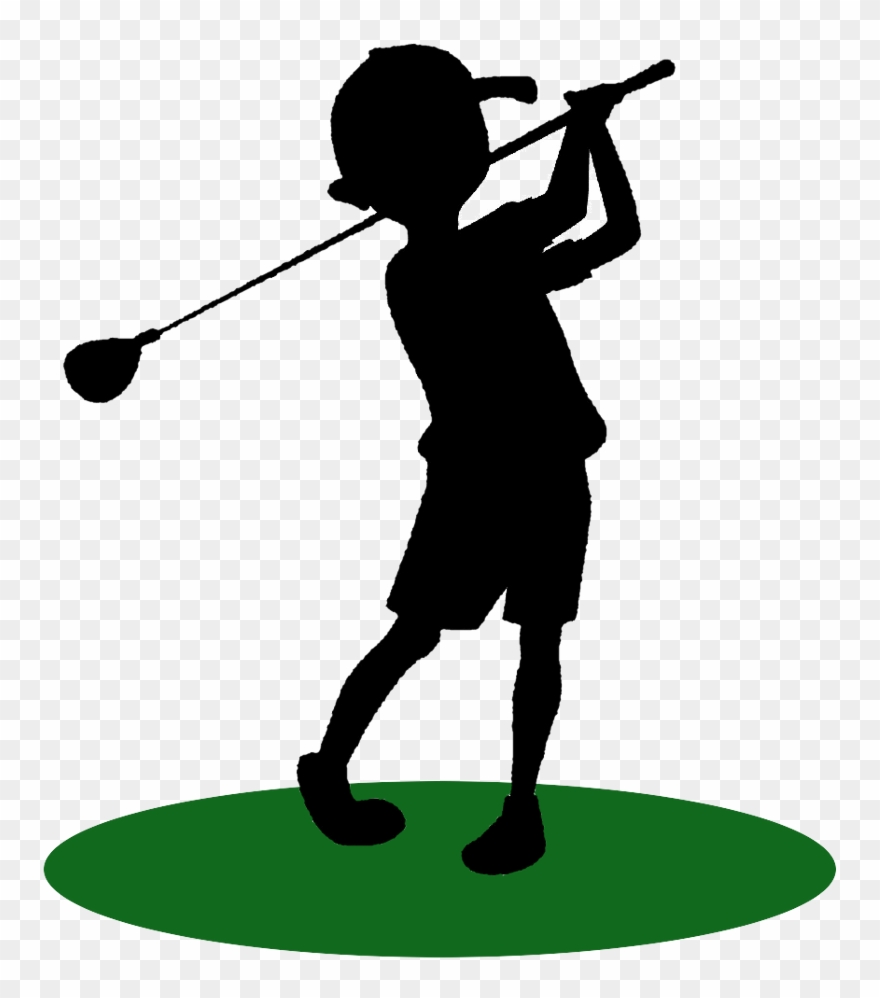 See Here Golf Clip Art Free Downloads - Kid Golf Clipart - Png 