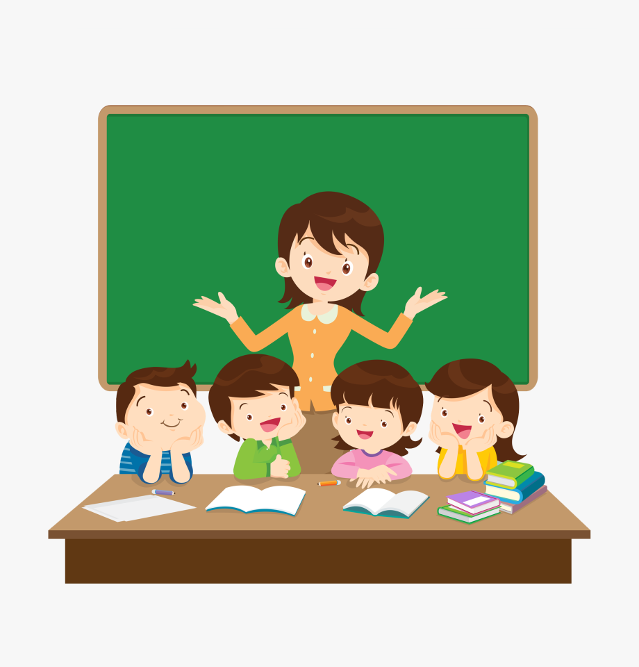 teacher and class clipart - Clip Art Library