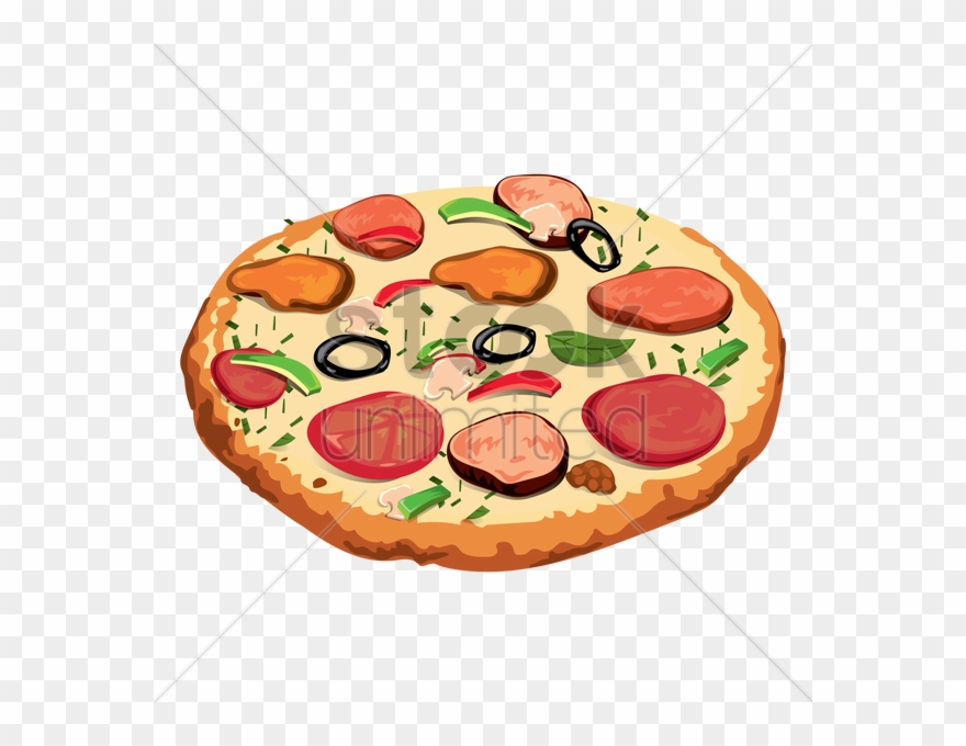 Pizza Clipart Pizza Salami Pepperoni - Pizza - Png Download 
