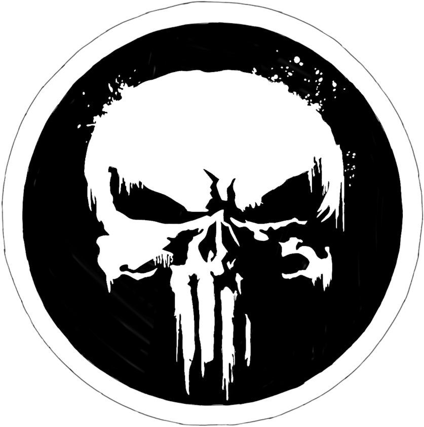 The Punisher Logo The Punisher Decal Skull Logo Head
