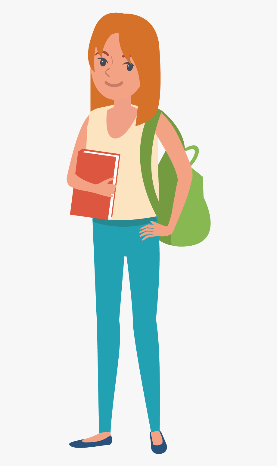 animated college student png - Clip Art Library