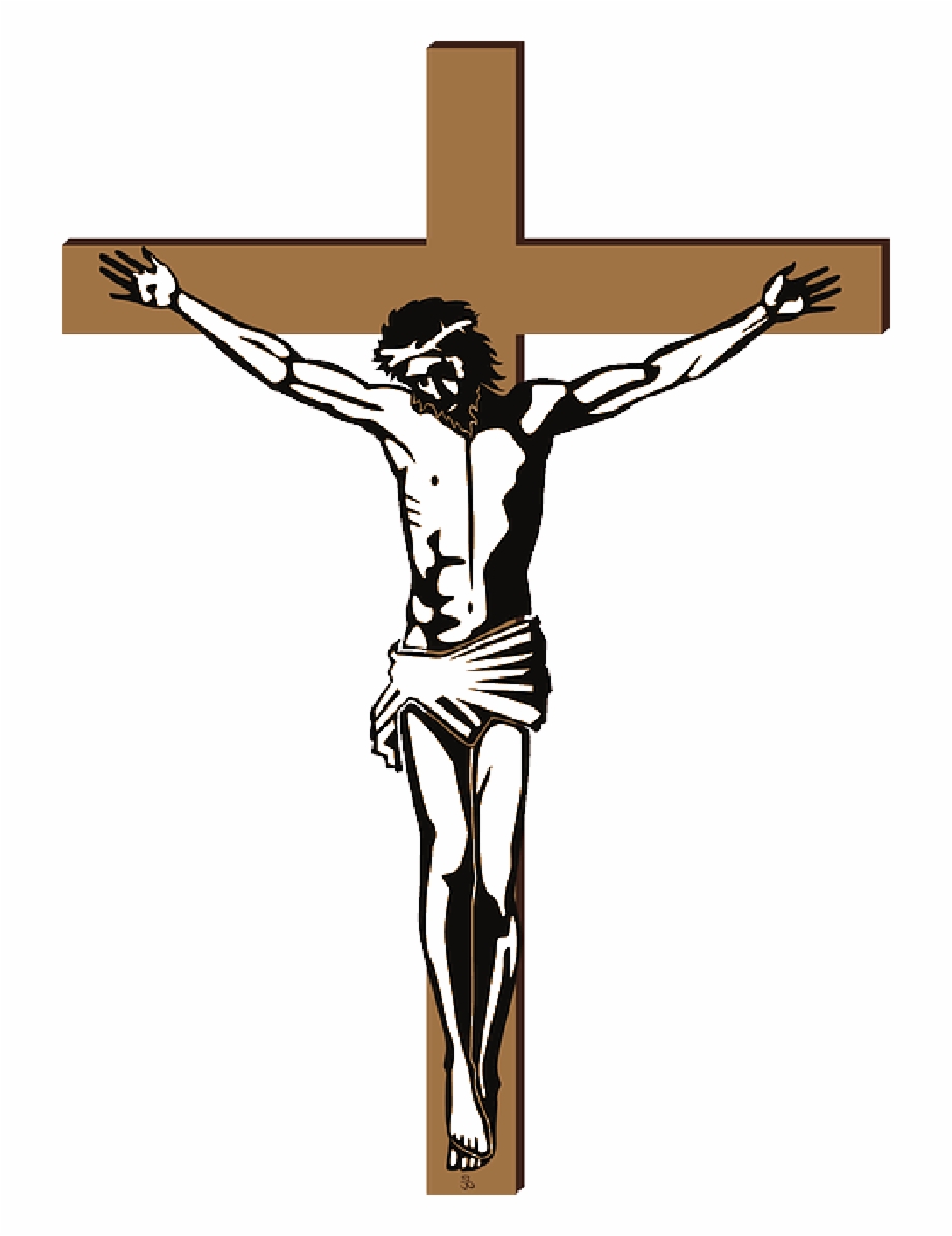 jesus on the cross illustration - Clip Art Library