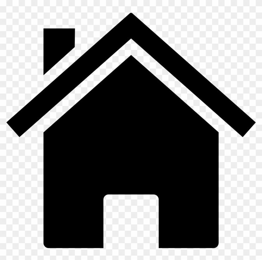 Clipart Of House Outline Rooftop Pencil And In Color - Transparent 