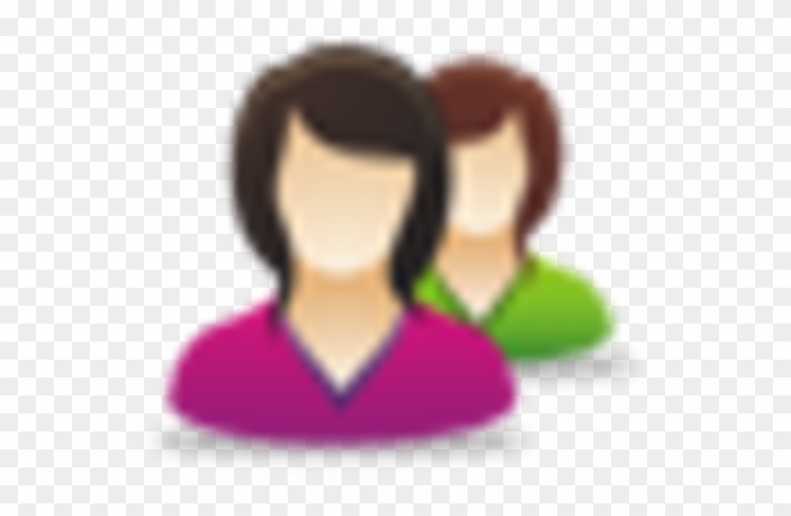 Female Users 2 Image - Woman User Group Icon Clipart 