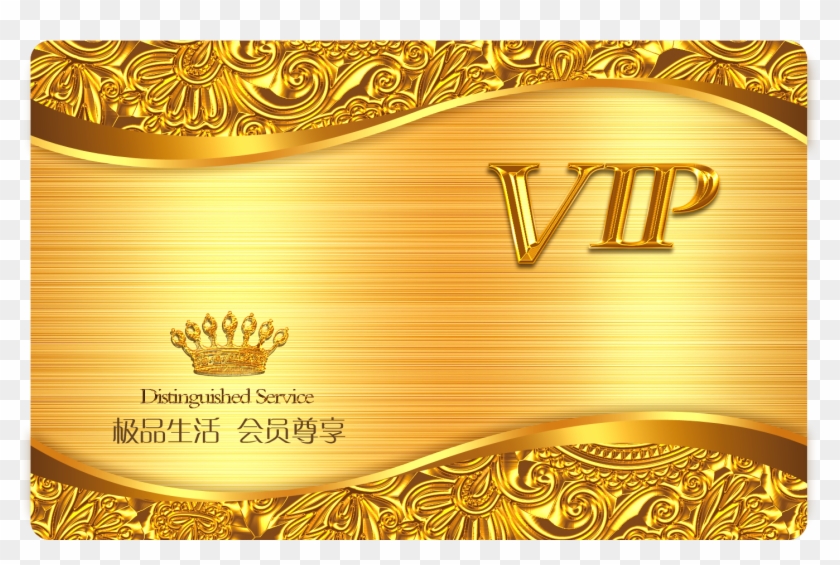 Business Card, Gold, Template, Metal Png Image With - Visiting 