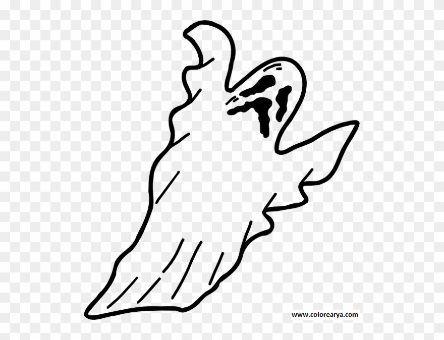 Spooky Ghost Clipart - Scary Ghost Clipart - Png Download 