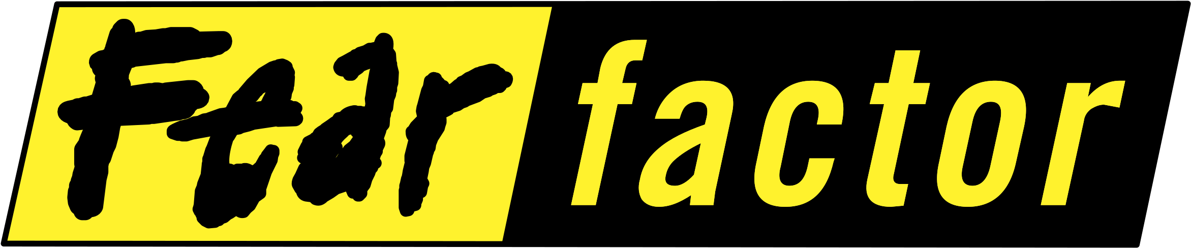 Fear Factor Logo Png Transparent - Graphics Clipart - Large Size 