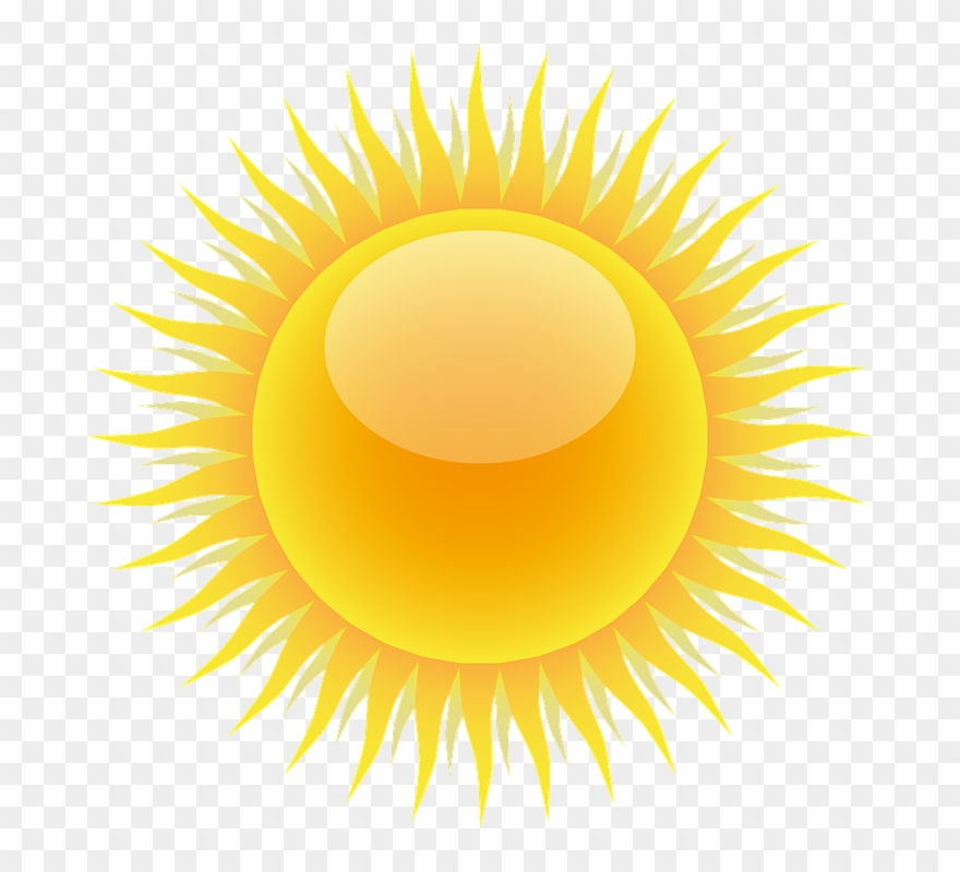 Rising Sun Clipart - Portable Network Graphics - Png Download 