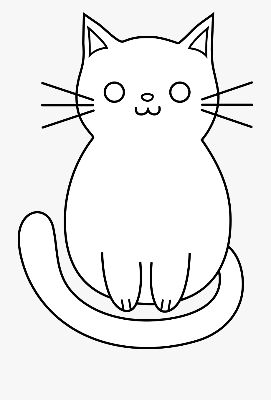 easy cat head drawing - Clip Art Library