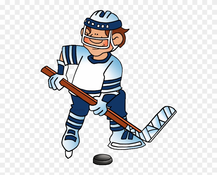Ice Hockey Clipart United States Clip Art Phillip Martin - Playing 
