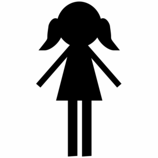 Free Little Girl Silhouette Transparent PNG Images with No 
