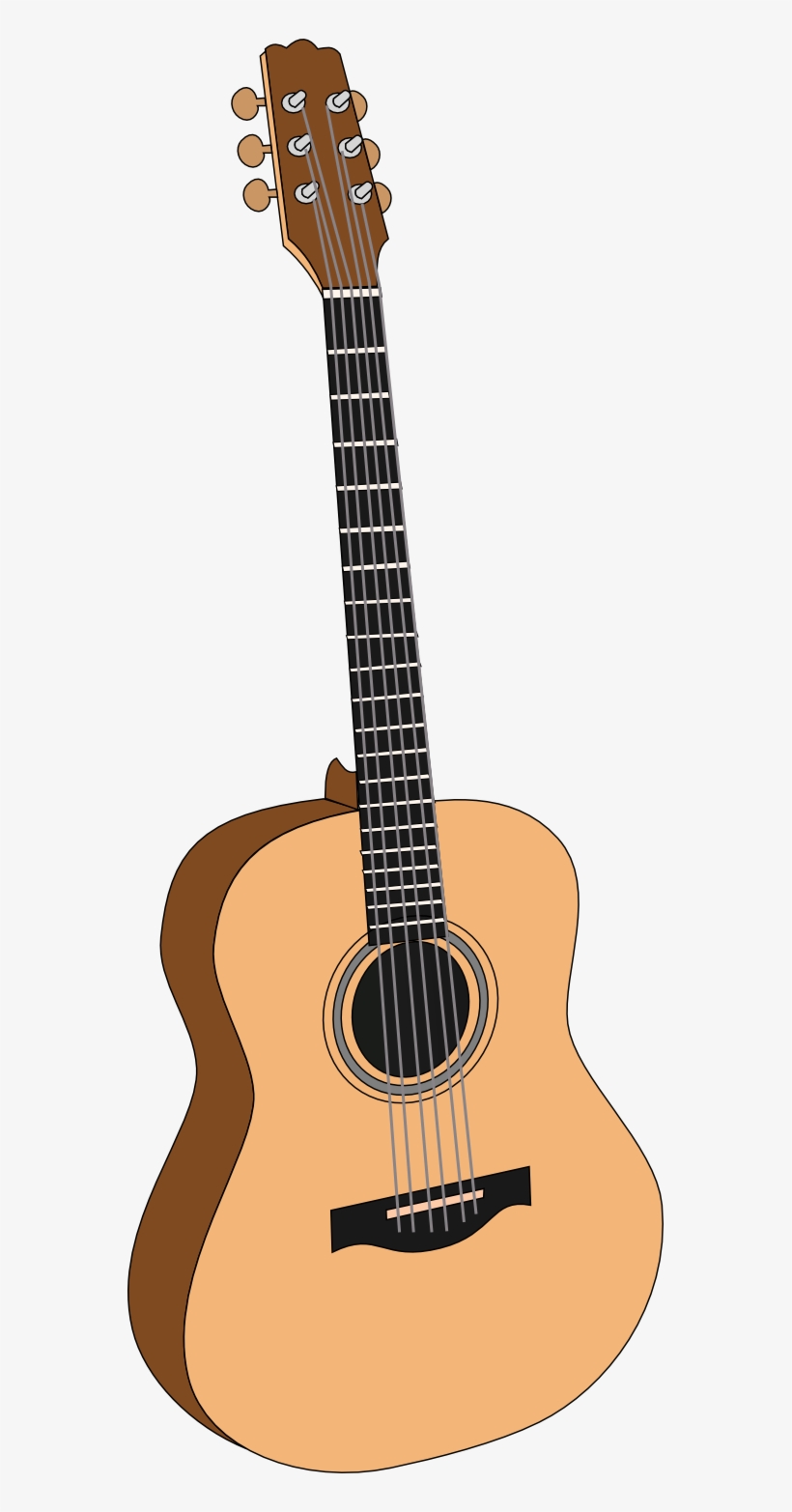 Guitar Clipart Transparent - Acoustic Guitar Clipart Transparent 