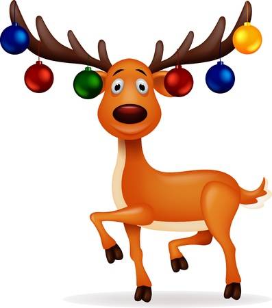 51 405 Christmas Reindeer Stock Vector Illustration And Royalty 
