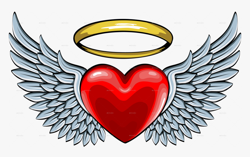 Free Heart With Wings Clipart, Download Free Heart With Wings Clipart