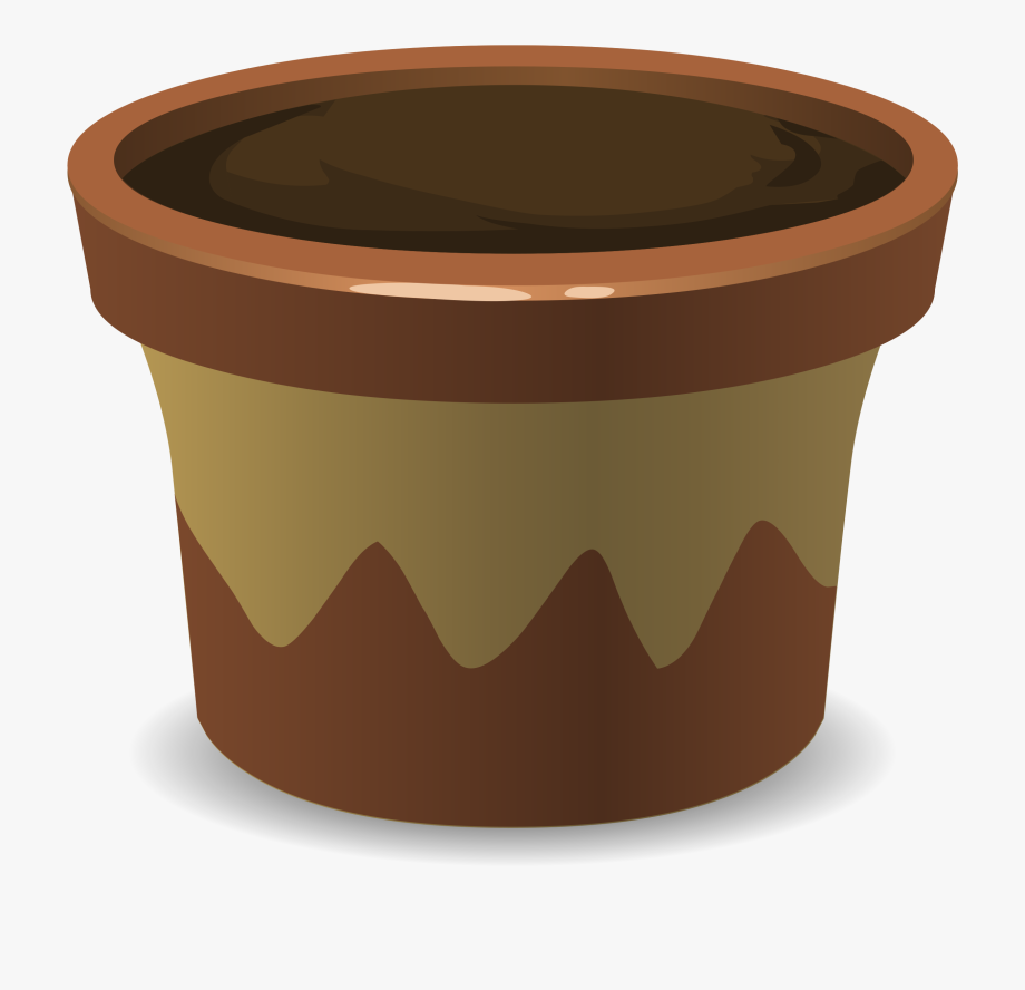 Clip Arts Related To : brown pot clipart. 