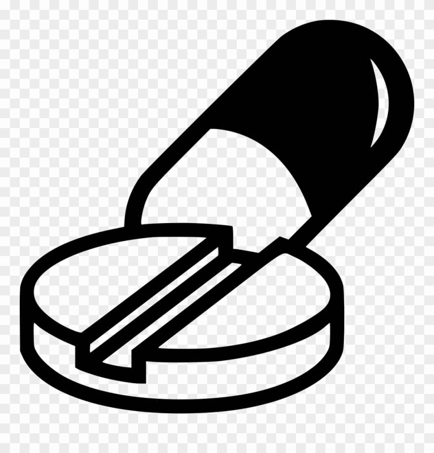 pill clipart black and white - Clip Art Library