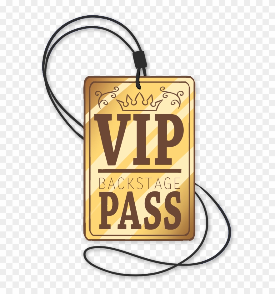 Backstage Pass - Keychain Clipart 