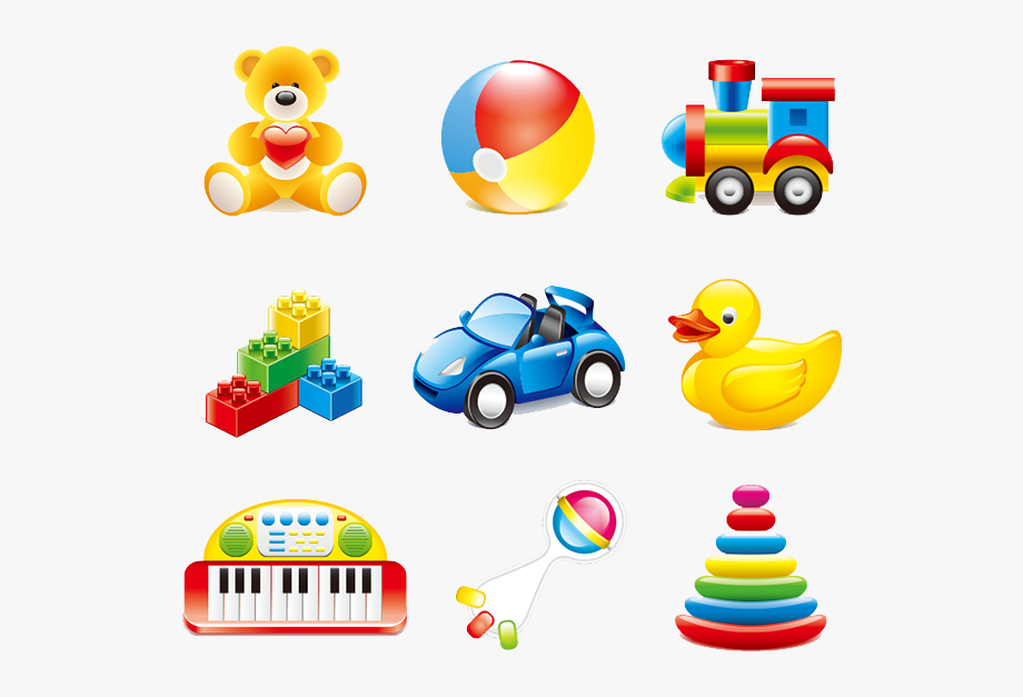 Free Kids Toys - Cute Baby Toys Clipart , Transparent Cartoon 