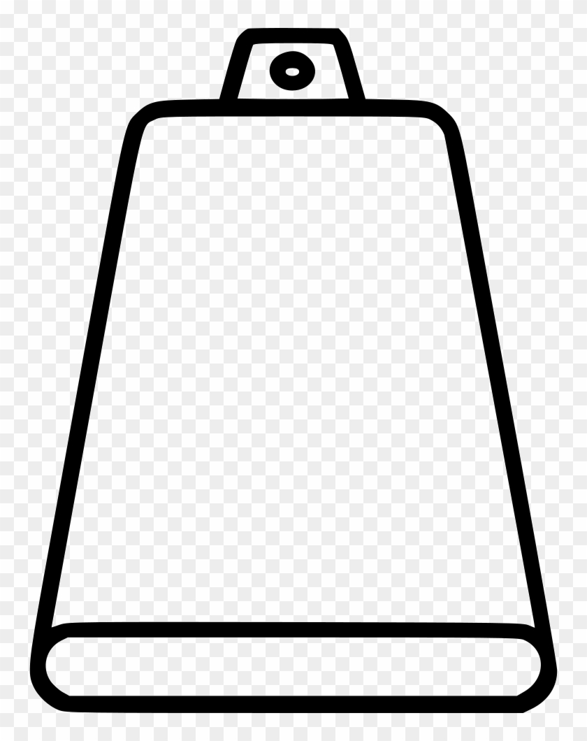 More Cowbell Drawing Computer - Cowbell Clipart, HD Png Download 
