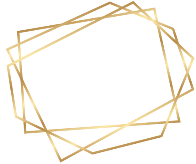 Gold Geometric Frame Clipart Clip Art Library