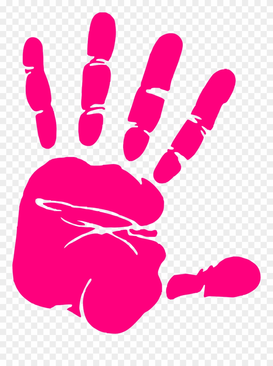 As I M Sure You Already Know A Baby S Handprint Is - Pink 