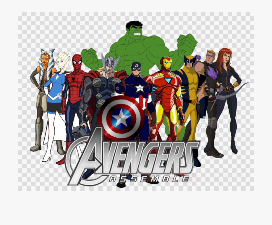 Avengers Png Clipart Captain America Iron Man Spider-man 