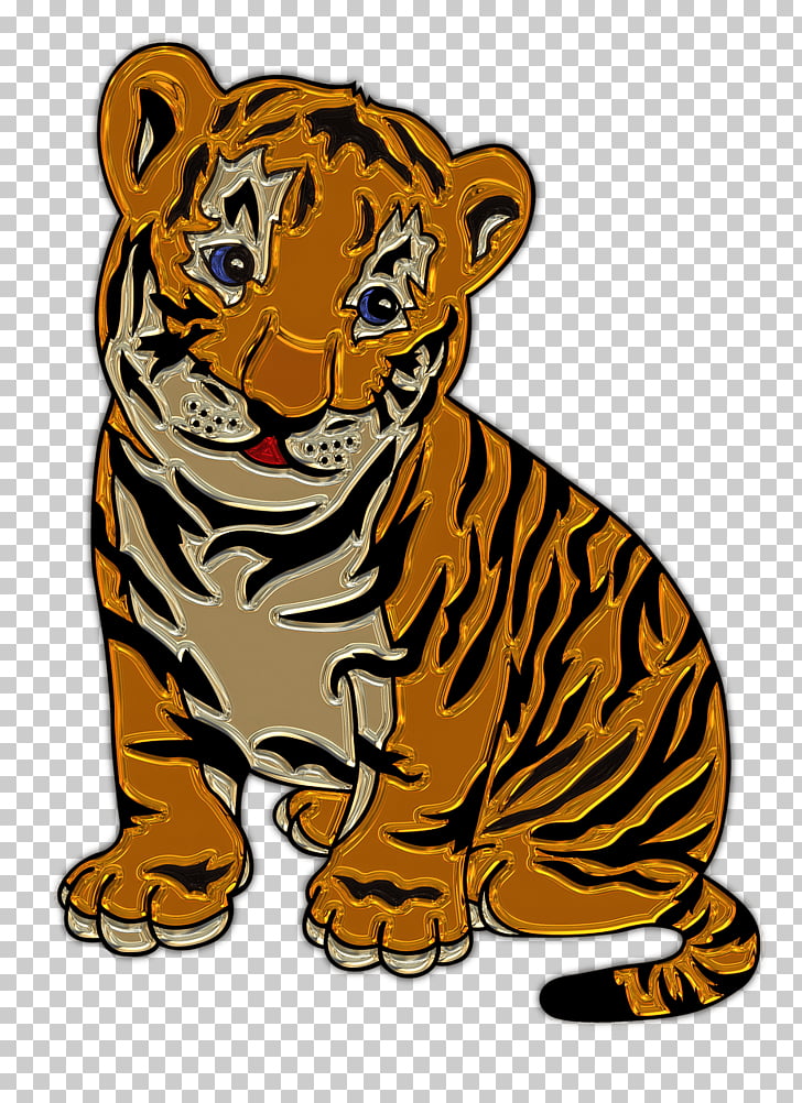 Lion Cub Sitting Plastic Art, tiger cub illustration PNG clipart 
