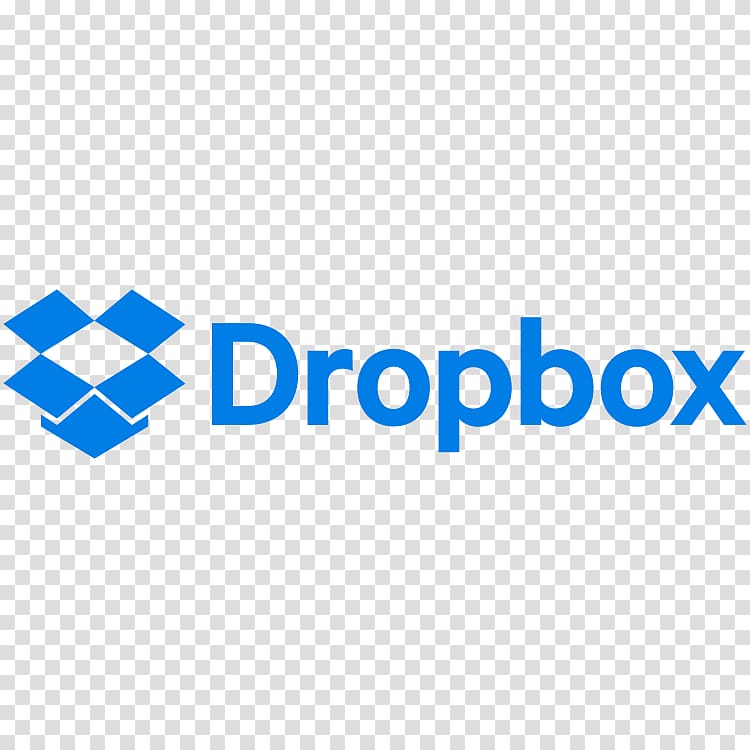 dropbox logo black background