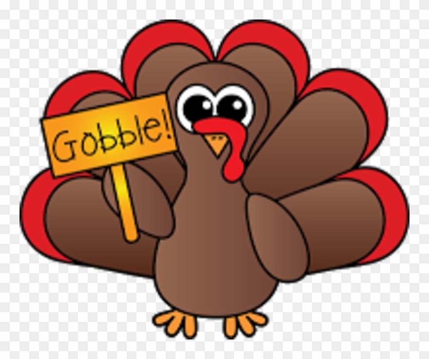 Gobble Up Donations Wanted - Draw A Cute Turkey Clipart 