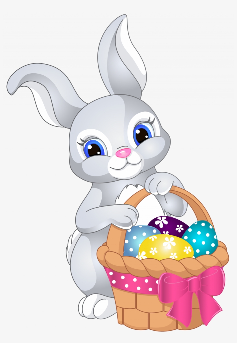 Cute Animated Easter Bunny Clip Art Library