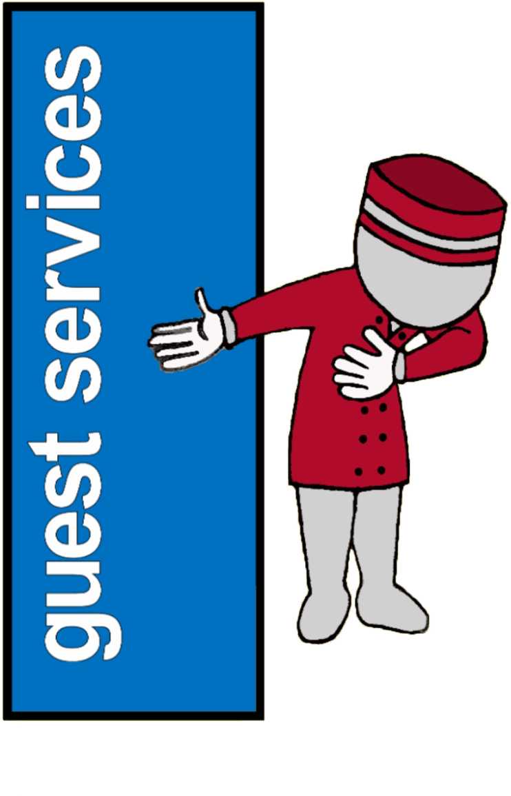 Concierge Services - Temporarily Out Of Service Sign Clipart 