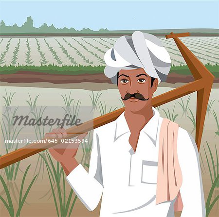 farmer cartoon images indian - Clip Art Library