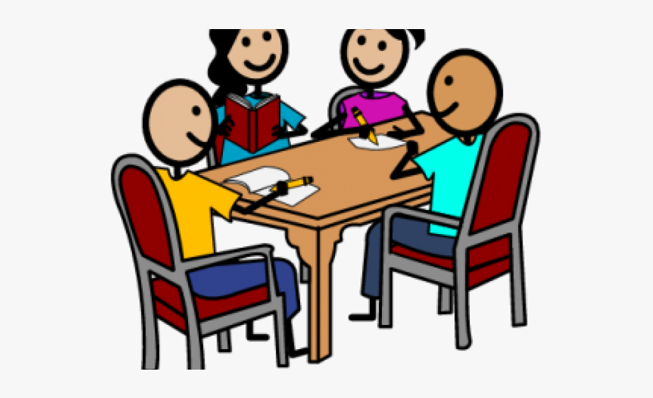 classroom partner work clipart