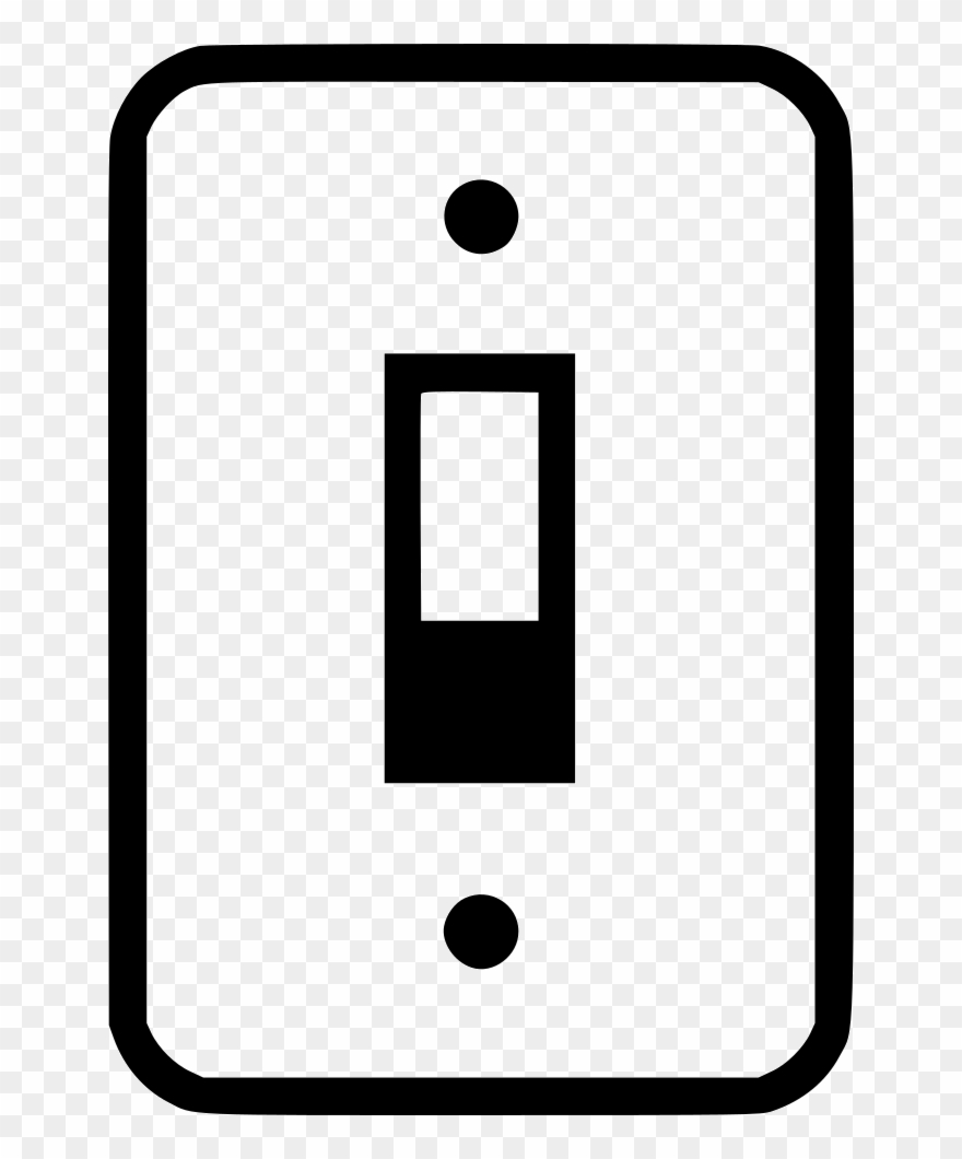 Light Switch Comments - Light Switch Icon Png Clipart 