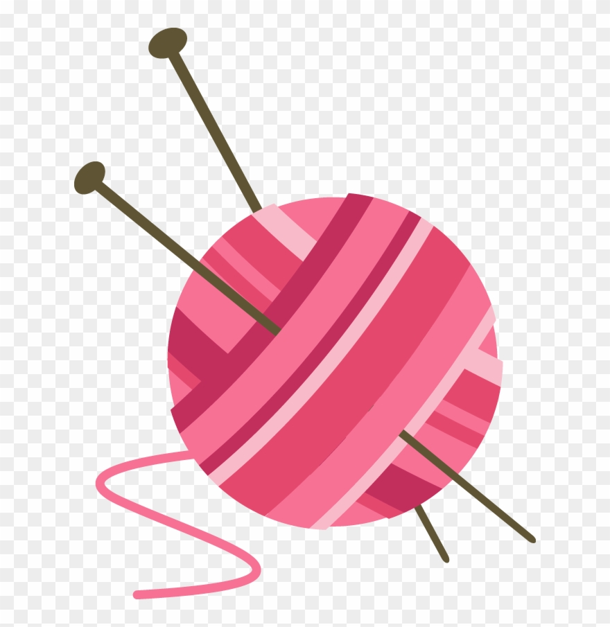Png Transparent Images Pluspng - Ball Of Yarn And Knitting Needles 