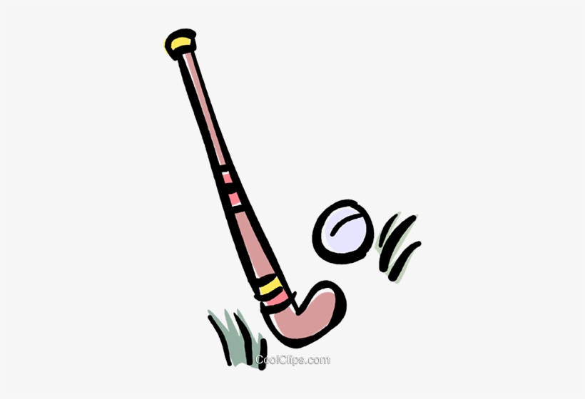 cartoon hockey stick and ball - Clip Art Library