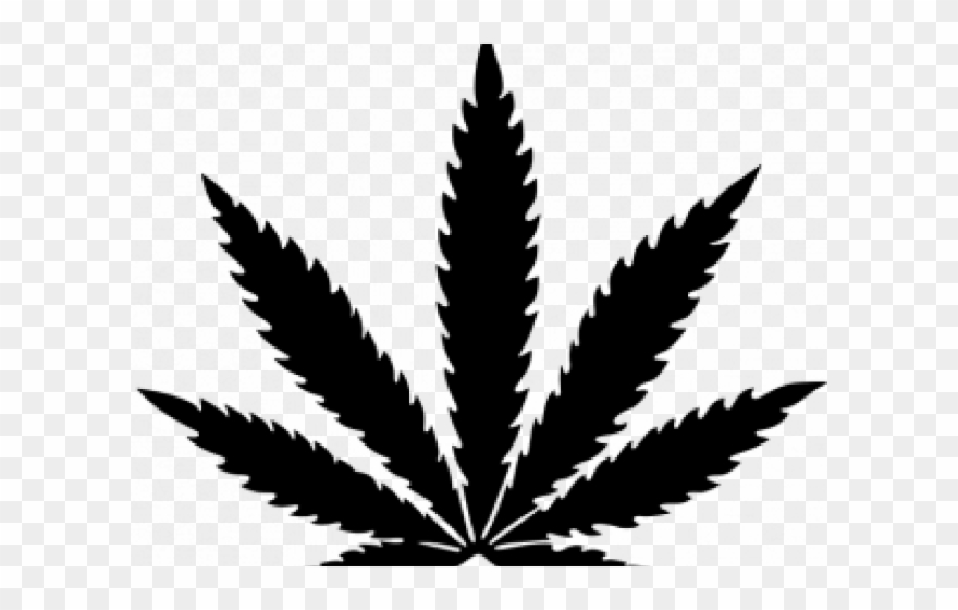 Weed Clipart Happy - Marijuana Leaf - Png Download 