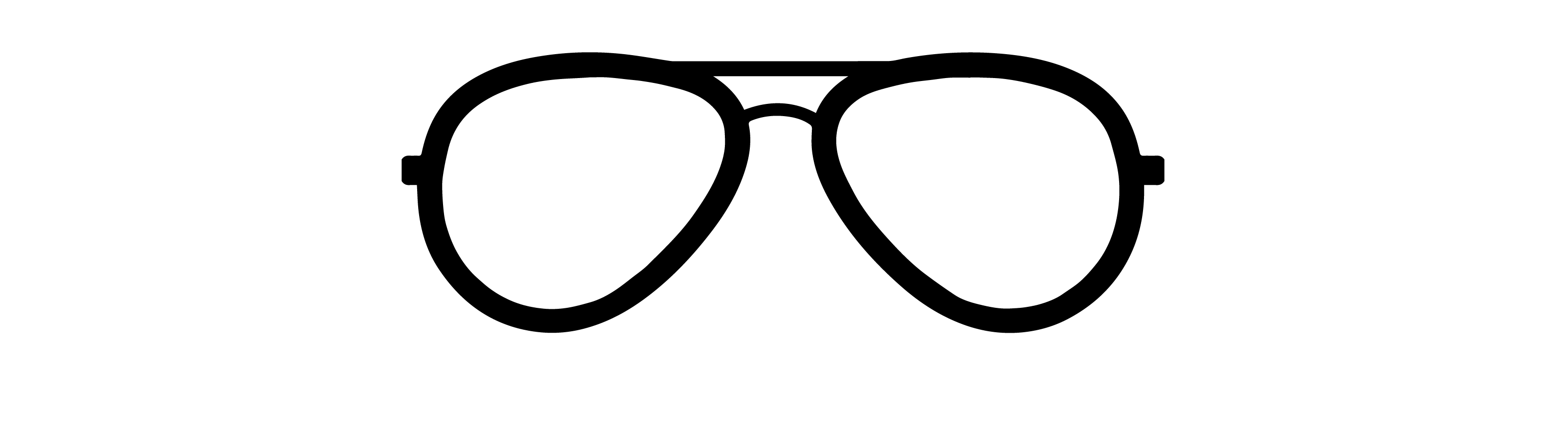 Download Ray Ban Clipart Aviator Goggles - Aviator Sunglasses Clip 