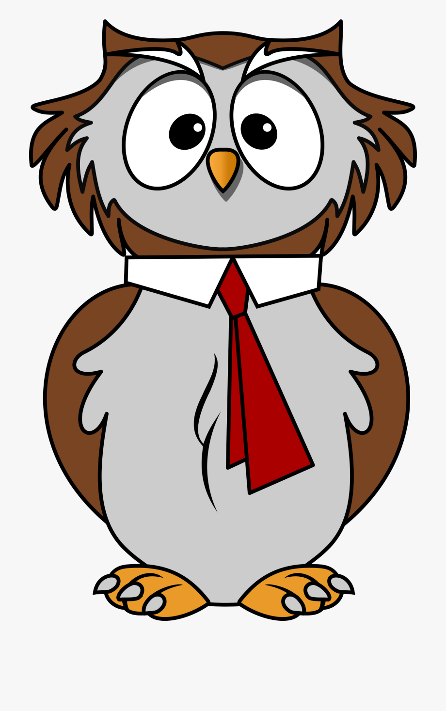 Cartoon Owl Clipart  - Wise Old Owl Cartoon 