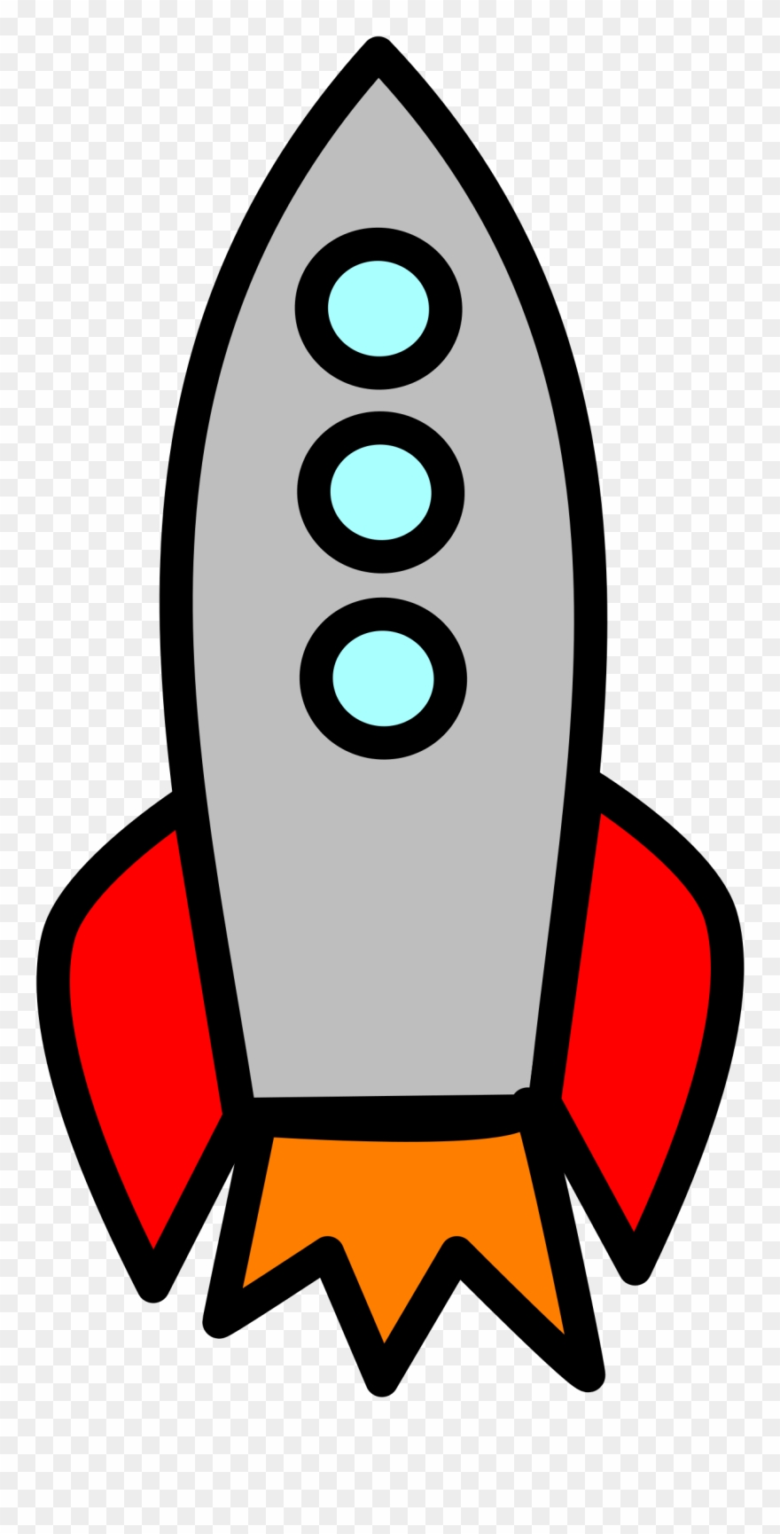 Rocket Clipart Nuclear 7 - Rocket Clipart - Png Download 