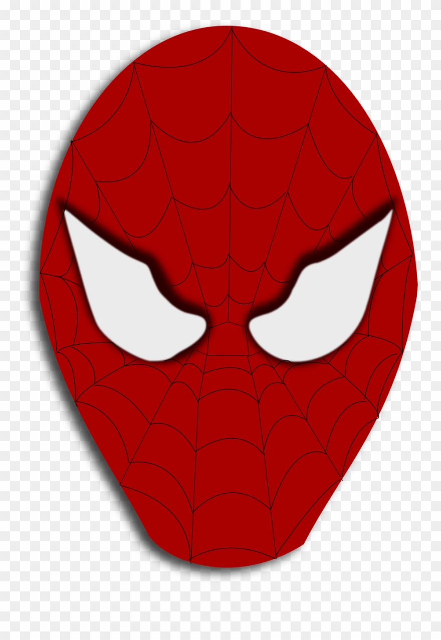 Free Spiderman Face Clipart, Download Free Spiderman Face Clipart png